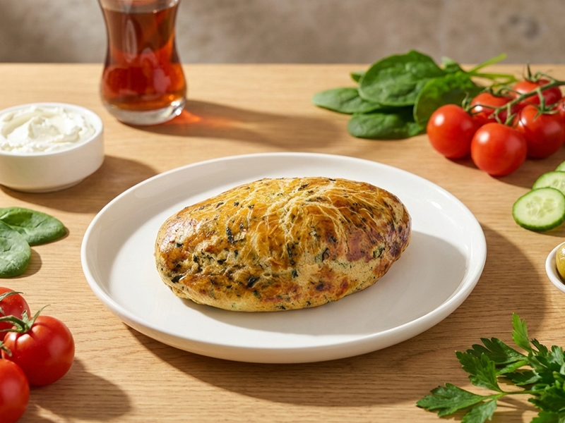 Spinat Labneh Gebäck