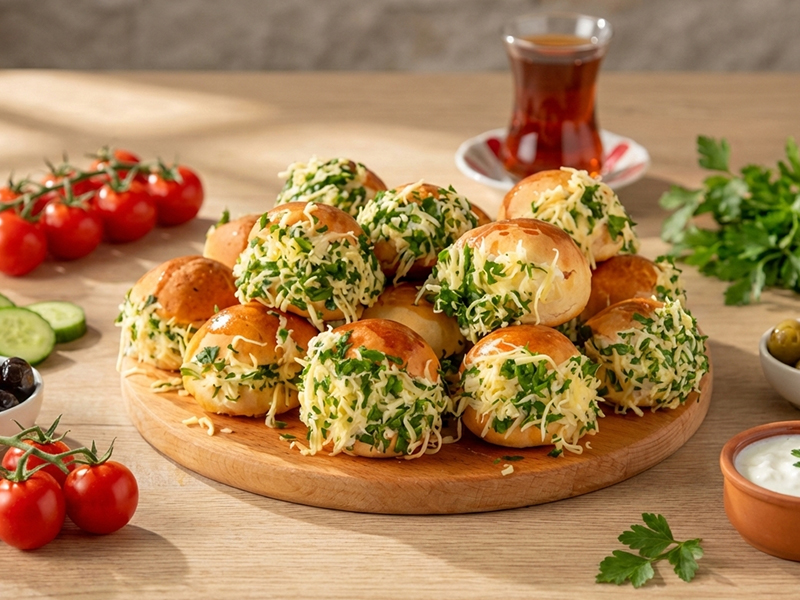 Bärtiges Mini-Gebäck