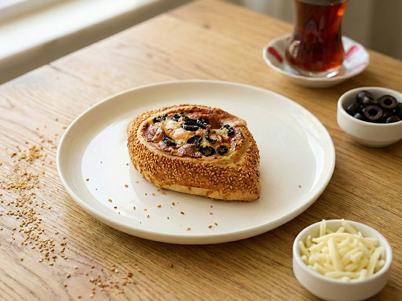 Oliven Cheddar Gebäck