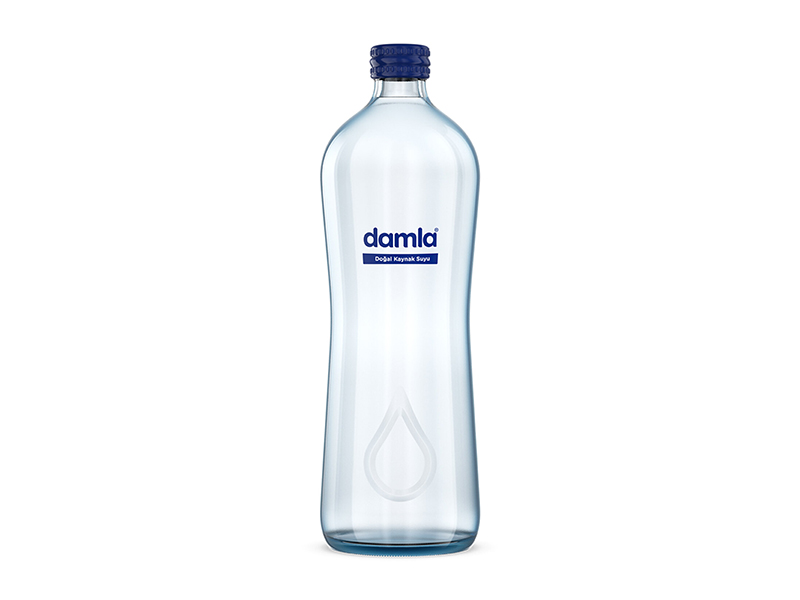 Wasser Glasflasche 33 cl